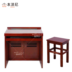 本泽尼 升降桌椅 办公桌(含椅) HTQN-T8625 800*600*750mm 套