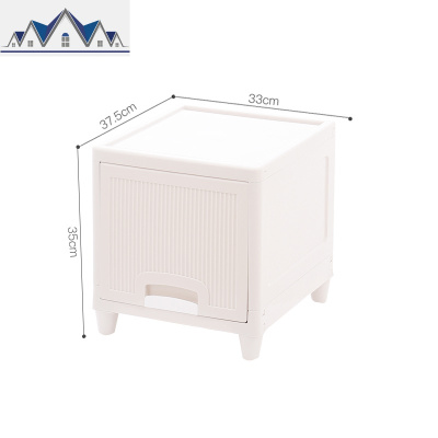 特大号儿童玩具收纳箱塑料整理箱抽屉式零食收纳柜家用加厚储物柜 三维工匠