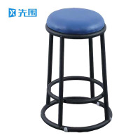 先围 高脚凳 黑炭钢架平面65cm高 个
