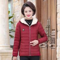 迪鲁奥(DILUAO)中老年人棉衣女50岁60妈妈短款服棒球服上衣时尚冬款夹克外套