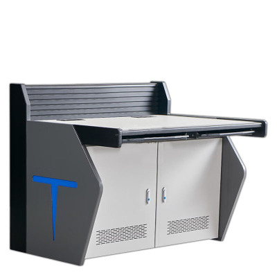 双联1.2米监控操作台机柜机房指挥席中心主席台厚度1.0mm