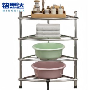 铭思达不锈钢脸盆架四层个
