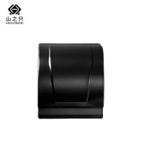 山之只 纸巾盒 125*105*125mm黑色 个
