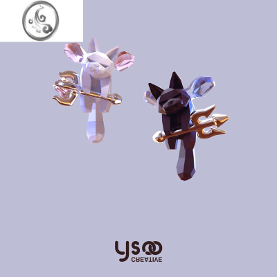 JiMi暴躁小仙女~/原创设计耳环耳坠甜酷少女超A耳饰