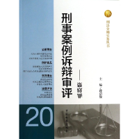 音像刑事案例诉辩审评--盗窃罪/刑法分则实务丛书段启俊