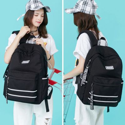派尼美特书包女学生大容量韩版校园原宿双肩包初中高中大学生女生背包