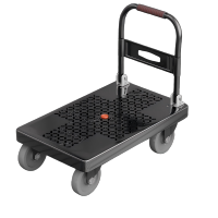 新运 小推车拉货搬运手推车家用便携板车折叠平板拖车取快递手拉车 个