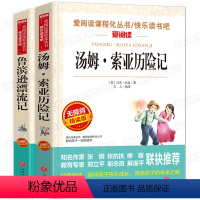 [正版]鲁滨孙漂流记 汤姆索亚历险记 原著全套2册 小学生课外阅读书籍 六年级下册适读的课外书 儿童故事书读物6-12