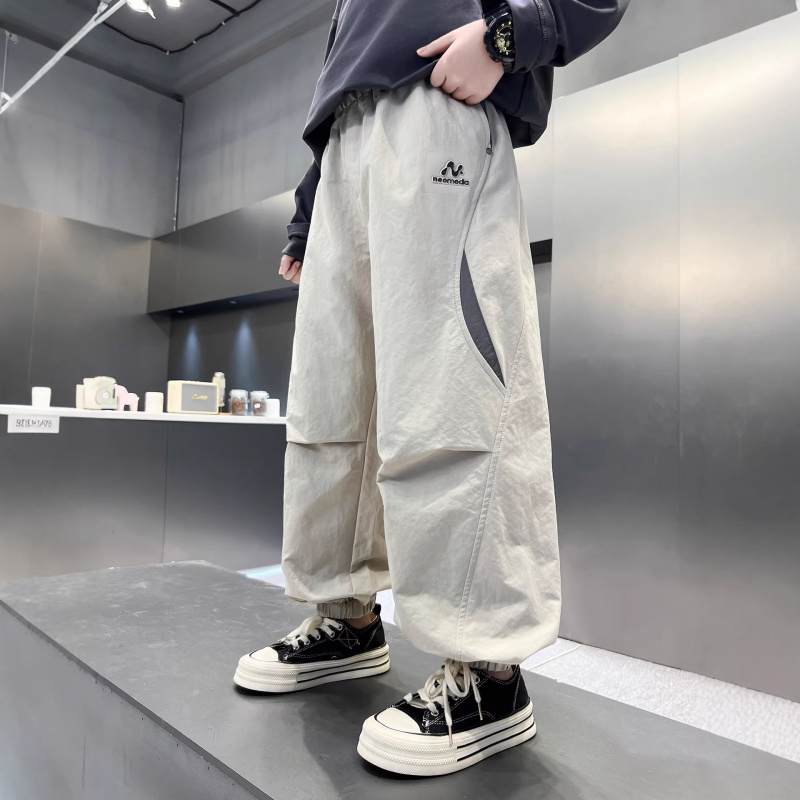 儿童装男童春装裤子2026新款卫裤春季休闲长裤春秋款中大童运动裤