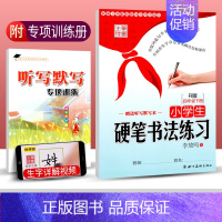 四年级下 [正版]小学生硬笔书法练习写字一二三四五六七八年级上下册李放鸣小学初中生初一二语文同步字帖人教版铅笔钢笔字帖硬