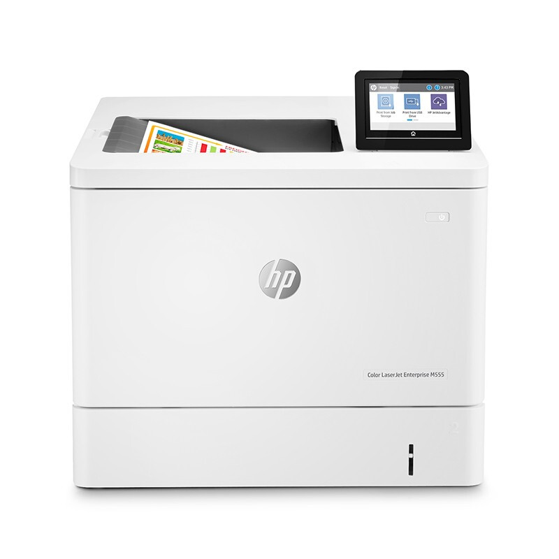 惠普HP LaserJet Enterprise 500 M555dn彩色激光打印机惠普彩色激光打印机自动双面打印机代替惠普553dn