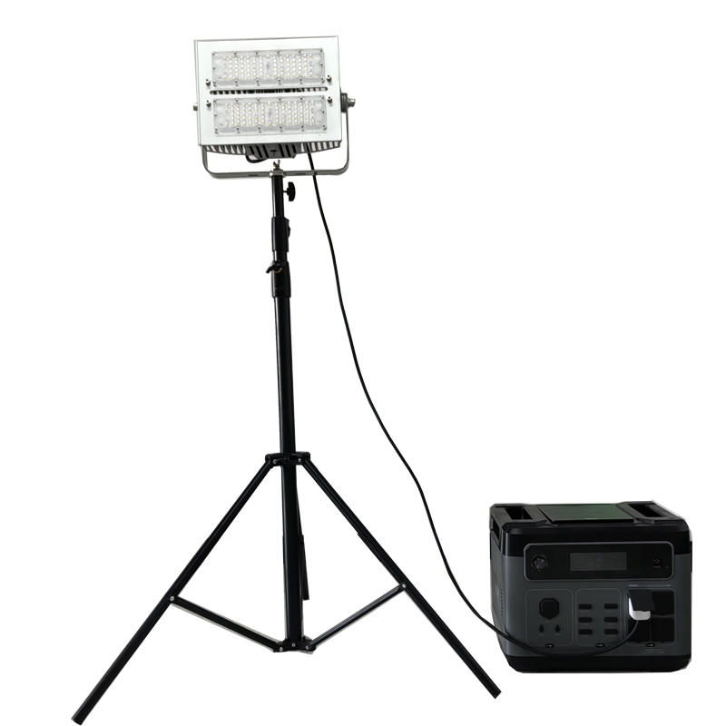 宝富睿光电EBYK3050-2K 24V 100W IP42 LED 锂电池 LED移动抢修灯(计量单位:台) 银色