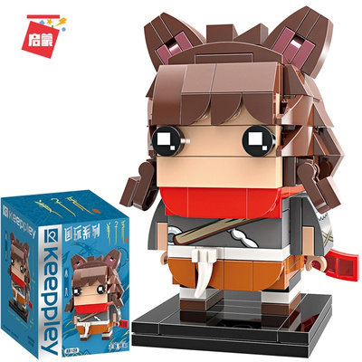 启蒙兼容legao哪吒之魔童降世积木哪咤敖丙公仔拼装动脑玩具小九A0124