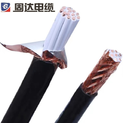 固达电缆 铜芯电缆 KVVP-3*4 米