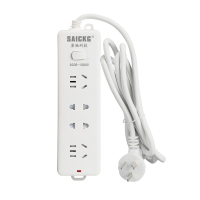 赛驰科技(SAICKG) SCC8-10860 二位5孔 二位2孔 移动式排插 (单位:个) 白
