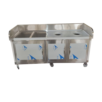 海铁科技双位厨余垃圾桶尺寸可定制/台