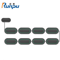 润普Runpu 视频会议有线八麦有线级联全向麦克风收音放音一体大型会议桌面麦克风RP-S-Y998G