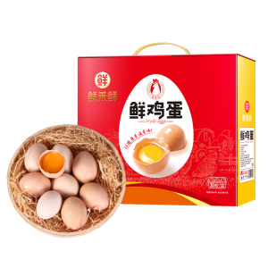 鲜禾鲜 散养土鸡蛋30枚