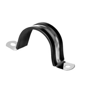 中锦科技 不锈钢U型带连胶条骑马卡 管卡 抱箍 Φ114mm 个