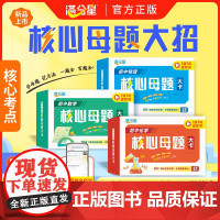 满分星初中数理化核心母题大招手卡 数学物理化学公式卡片定理大全知识定律手册人教版一本通 初一各科解题技巧思维方法知识点大