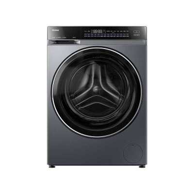 Haier/海尔洗衣机全自动10公斤大容量滚筒超薄机身平嵌家用除菌除螨 XQG100-HBLEG590HU1 洗烘一体机