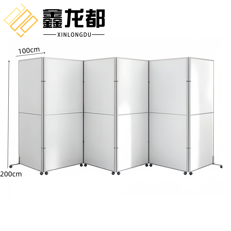 鑫龙都折叠移动屏风1*2m块