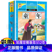 童年 [正版]童年彩图注音美绘版小学生一二三年级幼儿童课外阅读故事书大全高尔基好孩子书屋名师导读带批注读后感黑龙江美术出