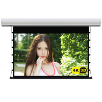 经科JK电动遥控拉线投影幕布H3-FI/2t玻纤拉绳幕灰幕159寸16:9