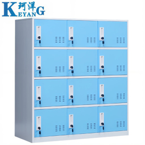 珂洋 存包柜 十二门(蓝白套色) 台