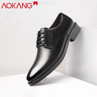奥康男鞋商务正装皮鞋牛皮绅士办公室工作德比鞋男士休闲鞋 男