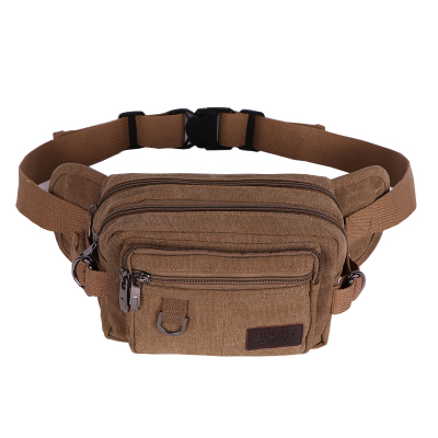 2020新款腰包帆布包包女收钱包包生意腰包手机包女层包包帆布胸包品牌