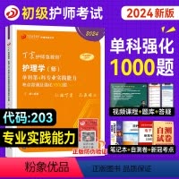 [正版]丁震医学护师2024年备考初级护师考试单科专业实践能力考点背诵强化1000题全套护理学师历年真题模拟试卷练习题