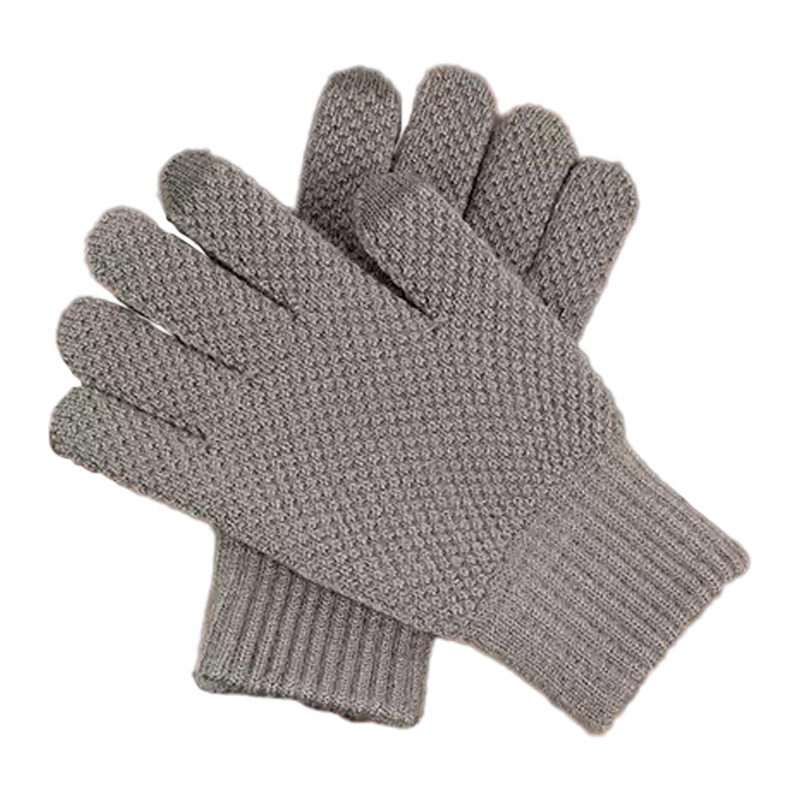 户美佳欣 手套 灰色 双