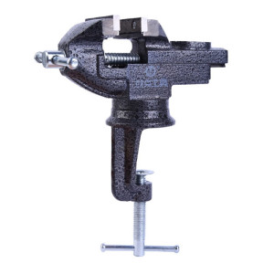 欧克(Ouke)桌虎钳360度旋转台钳家用桌虎钳工作台木工小台钳(60mm2.5英寸OK-3120) 60mm2.5英寸OK-3120