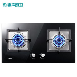 容声燃气灶天然气液化气嵌入式灶具大火力玻璃面板全进风 【经典版】4.5kW大火力+玻璃面板 天然气