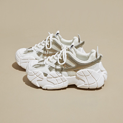 ins韩版新款老爹鞋女秋季学生跑步运动厚底增高休闲鞋