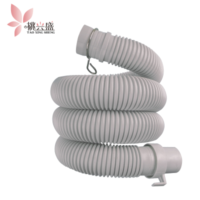 帮客材配桃兴盛适配小天鹅三洋全自动波轮洗衣机排水管适配美的加长延长出水软管接口30MM1.2米