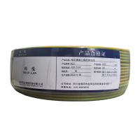 绵缆 铝芯聚氯乙烯绝缘电线 BLV-25双色450/750V 卷