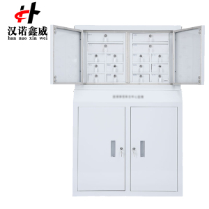 汉诺鑫威手机信号考场会议室专用手机柜电子产品存放柜寄存柜带锁落地款16格350*776*1215