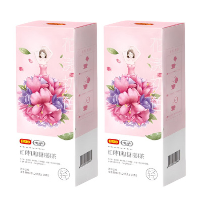 好想你黑糖姜茶口感清甜回甘浓郁独立包装冲泡方便120g*2盒