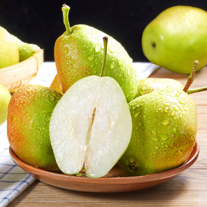 [熊猫鸟]河北精品香梨 新鲜水果 松脆多汁 净重8.7斤 单果150g以上