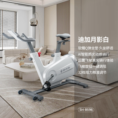 舒华动感单车家用安静顺滑磁控自行车健身房运动健身器材健身车迪加