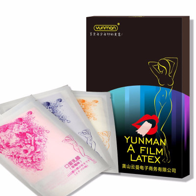 云曼口爱膜膜口爱套男女用具水果味舔隂膜夫妻sm女性激情舌头套另类玩具成人情趣性2盒装-3片/盒(草莓+香草+蓝莓)