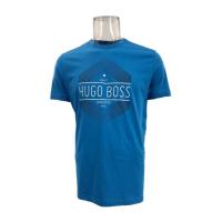 HUGO BOSS男款圆领短袖T恤纯棉舒适透气休闲运动户外百搭上衣