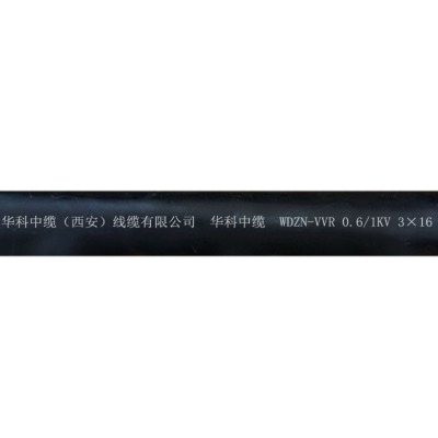 华科中缆软电缆WDZN-VVR-0.6/1KV-3*16 米