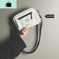 上新帆布小包包女2020新款韩版百搭宽带斜挎包简约休闲单肩小方包NEW LAKE女斜挎包