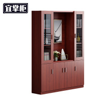 宜掌柜 落地书柜 六门 台