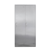 昀物不锈钢衣柜二门台