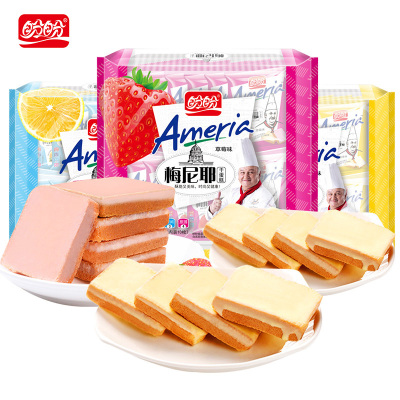 盼盼梅尼耶干蛋糕100g早餐小包装休闲零食好吃糕点160g