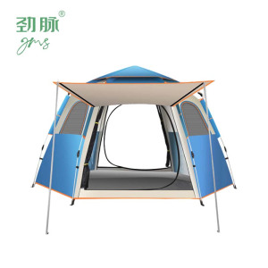 劲脉 露营帐篷 天蓝-240*210*135CM 顶